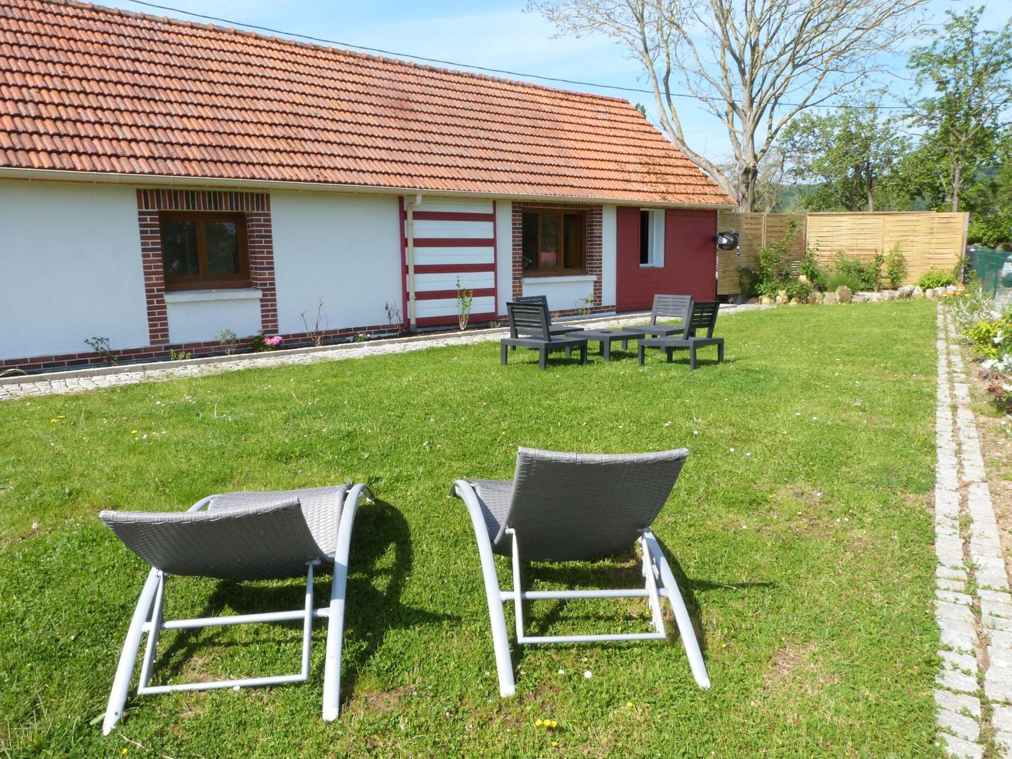 La Martellerie Villa Berville-sur-Seine Exterior foto